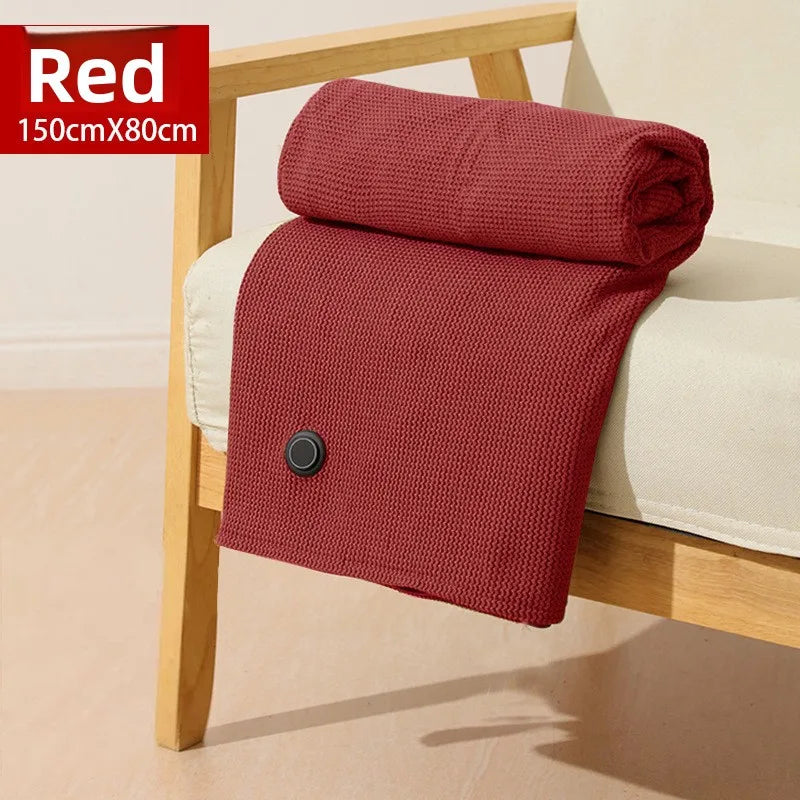 CozyVolt™ 🔥🧣 — USB-Heated Wearable Blanket Shawl