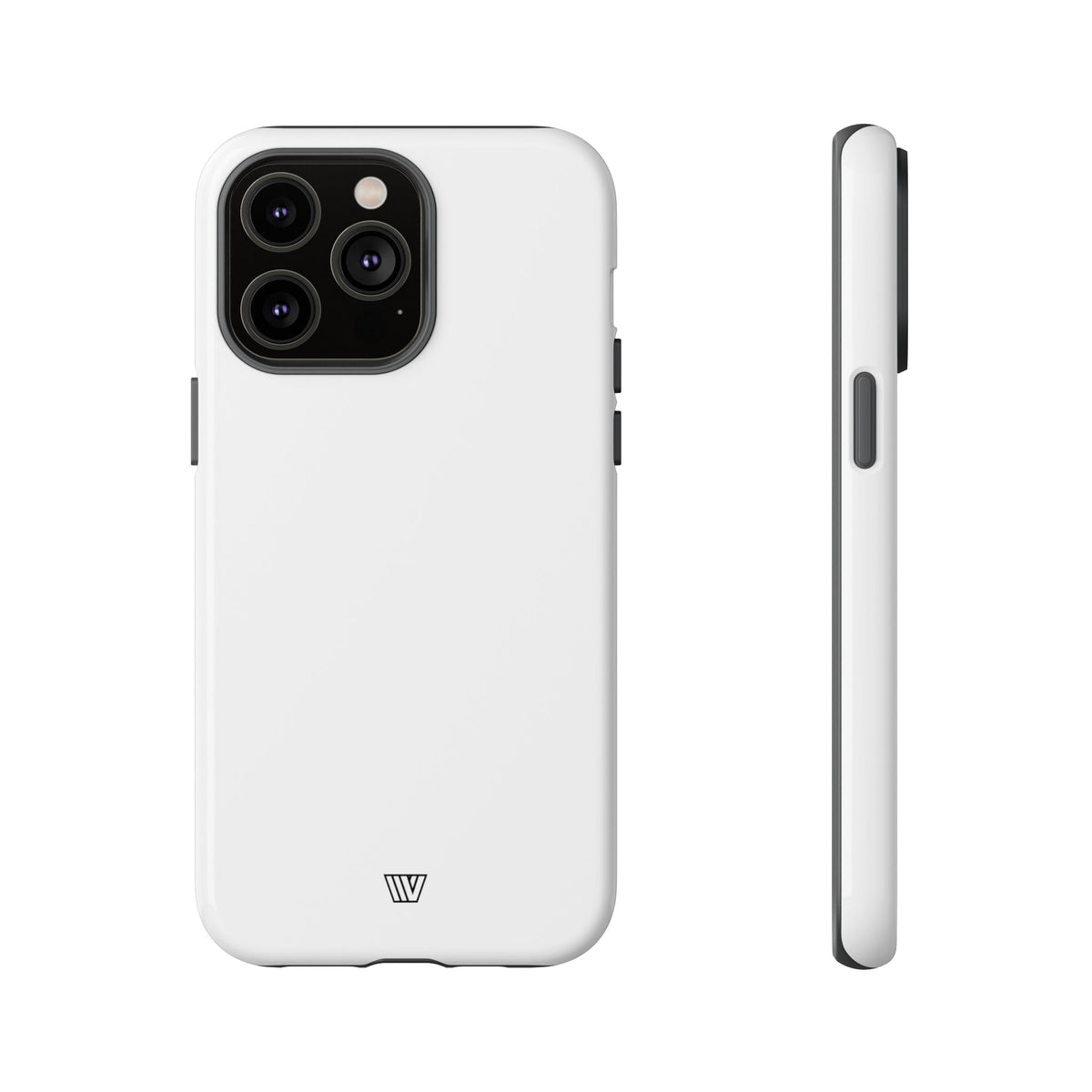 All-White Tough Phone Case