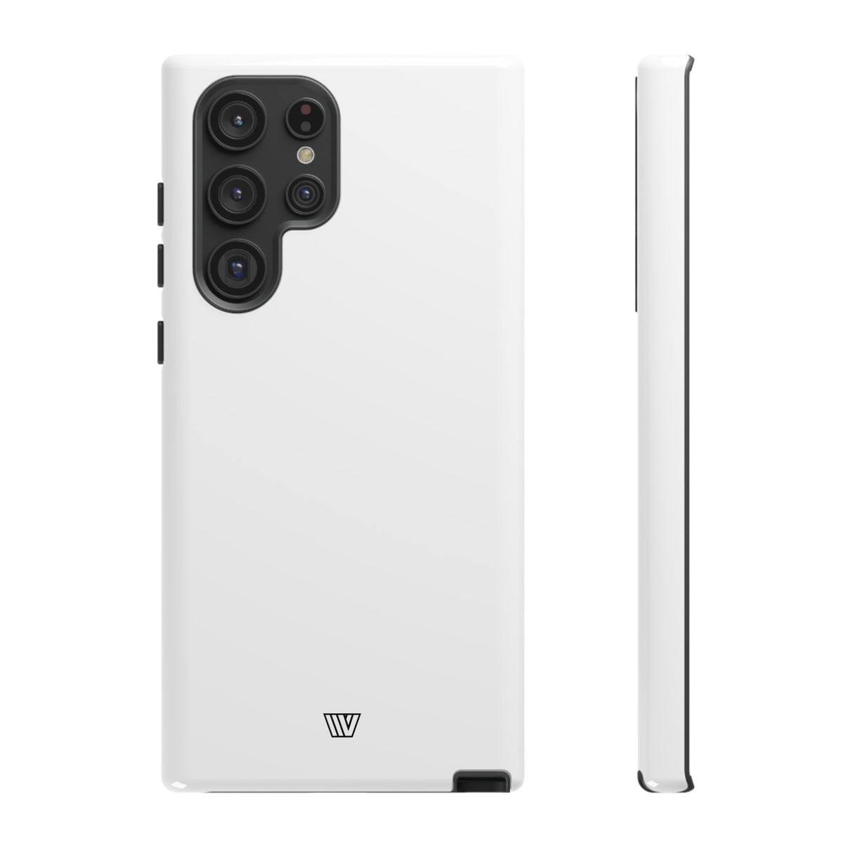 All-White Tough Phone Case