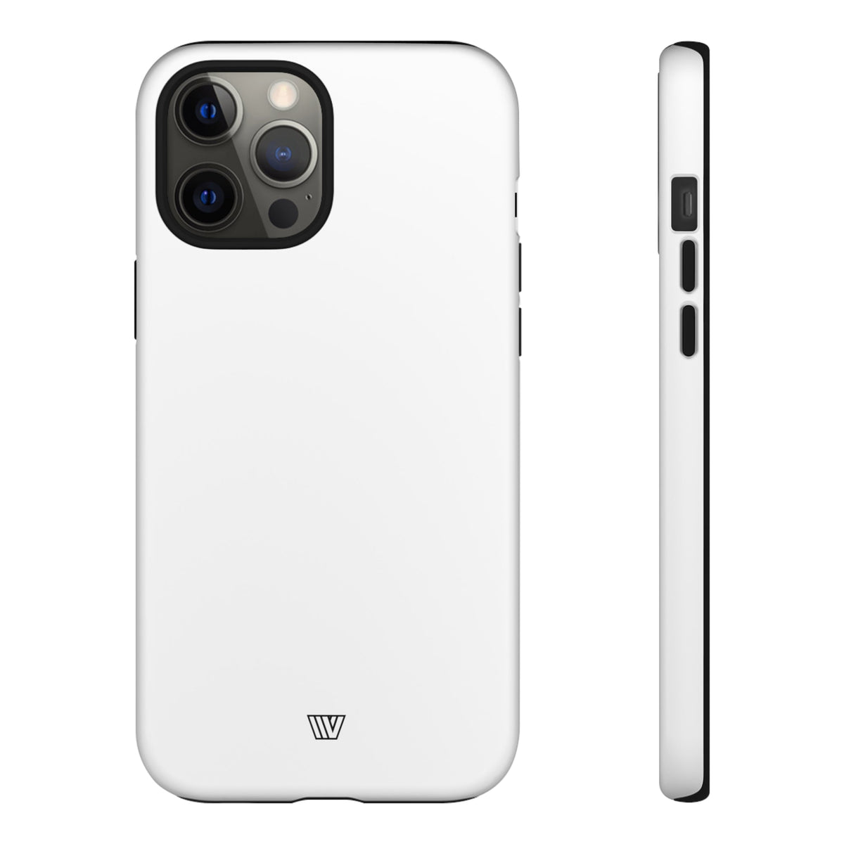 All-White Tough Phone Case