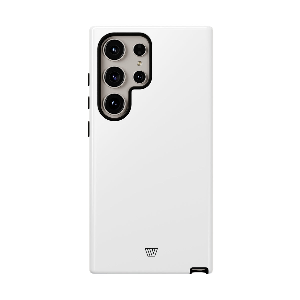 All-White Tough Phone Case