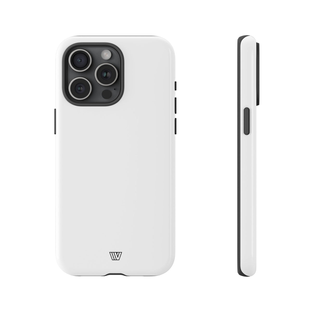All-White Tough Phone Case