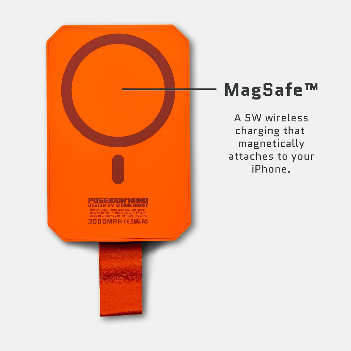 Poseidon Nano Waterproof MagSafe Power Bank