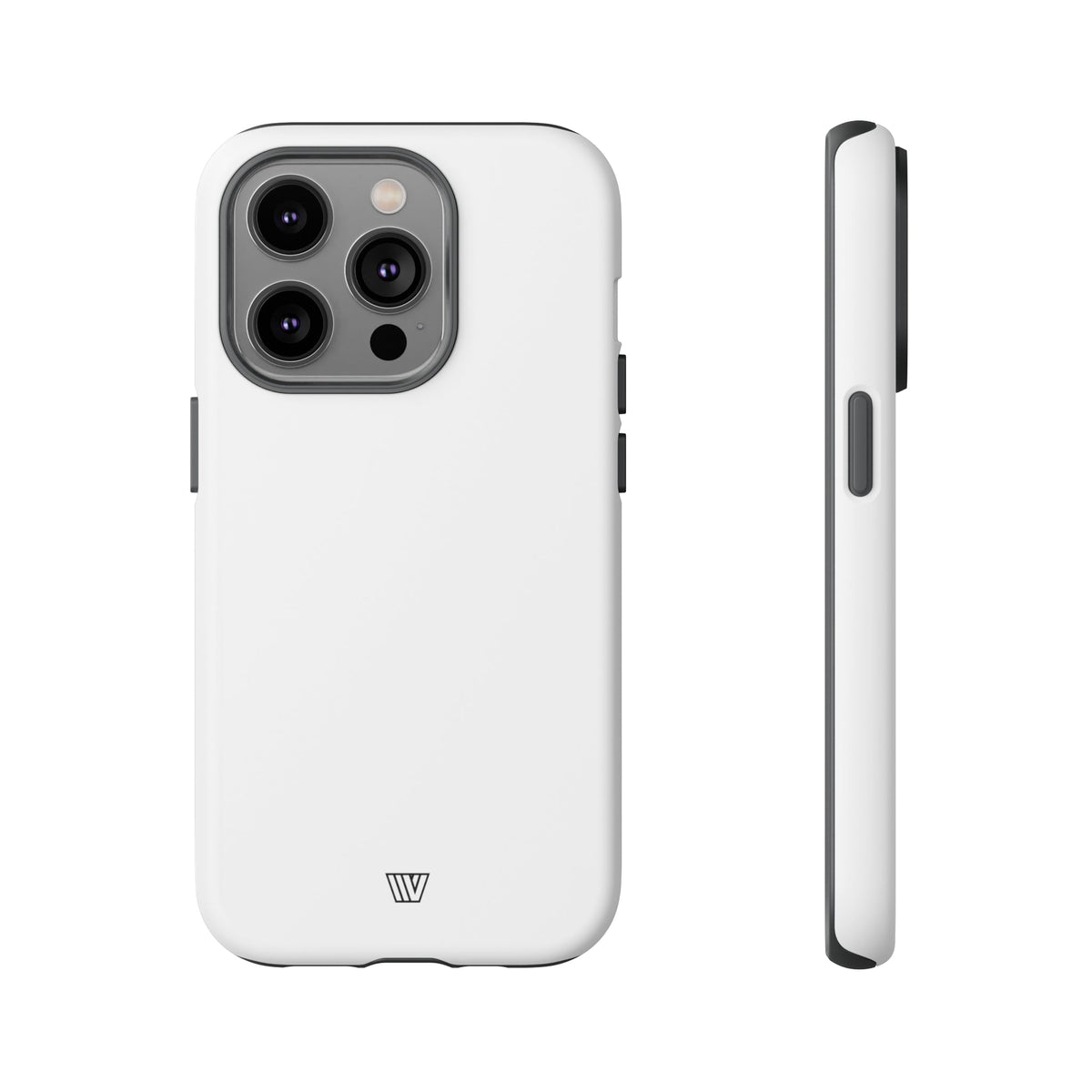 All-White Tough Phone Case