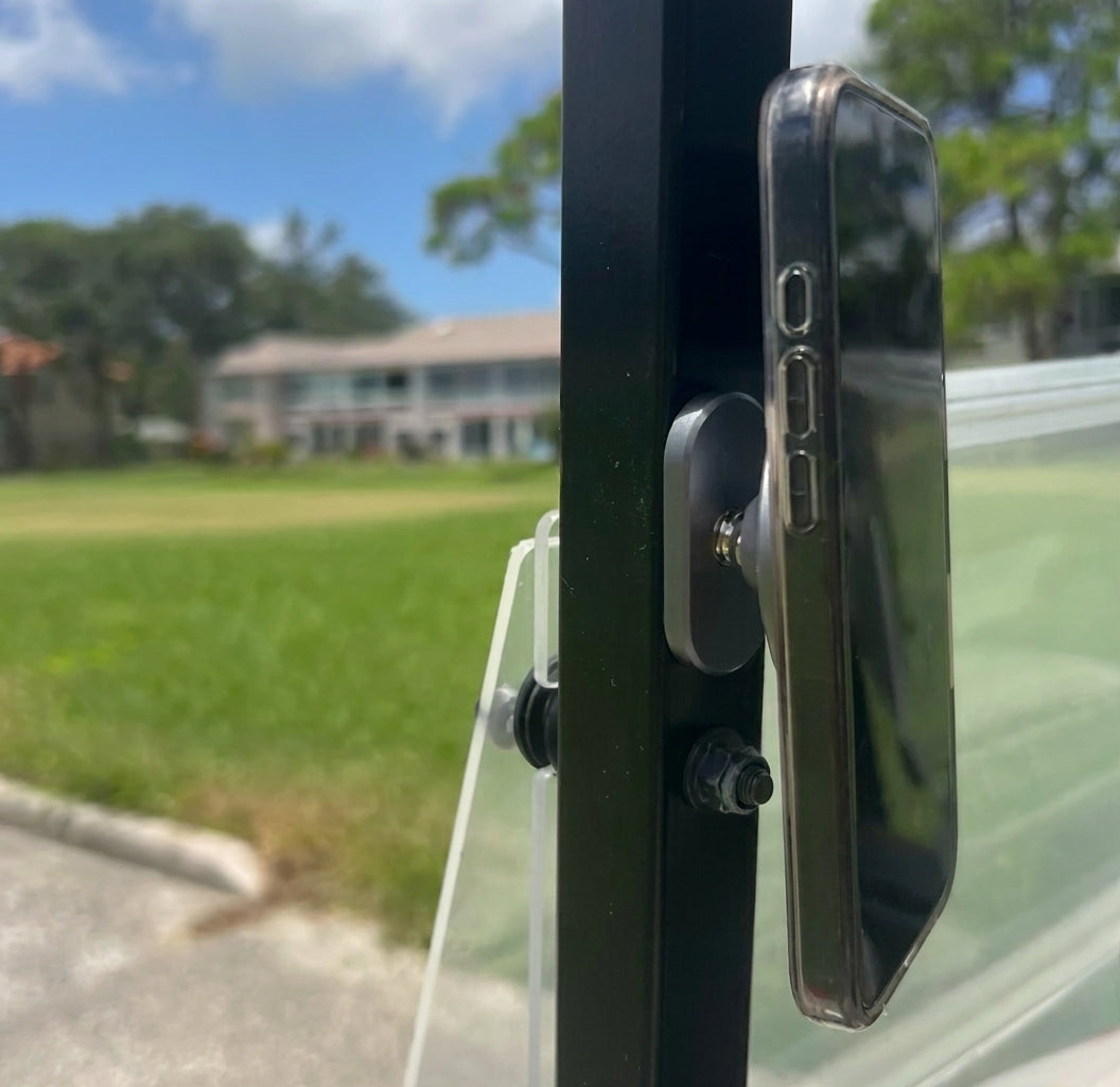 BLAUBECK Alloy Magnetic Golf Cart Phone Holder, photo 3