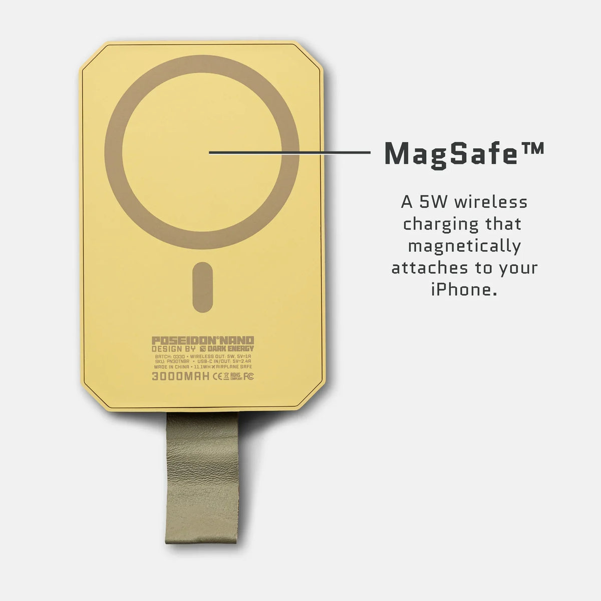 Poseidon Nano Waterproof MagSafe Power Bank