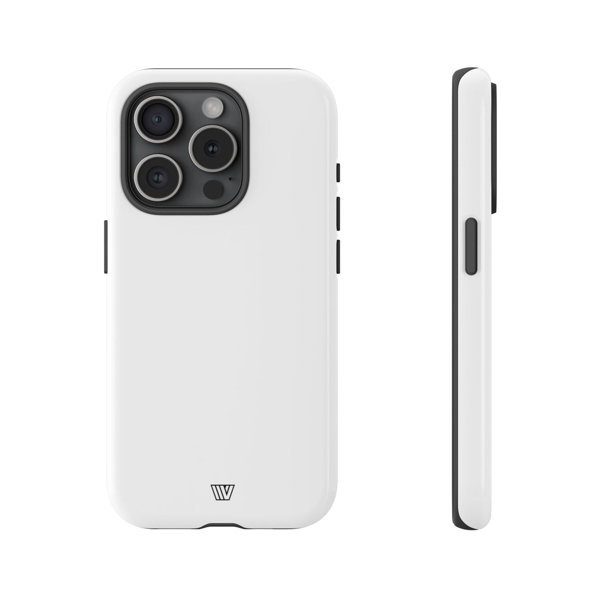 All-White Tough Phone Case