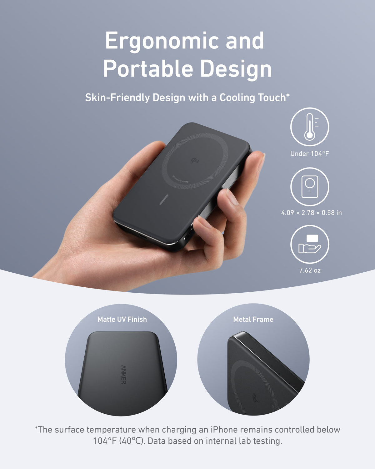 Anker MagGo Slim 10K Magnetic Power Bank, photo 4