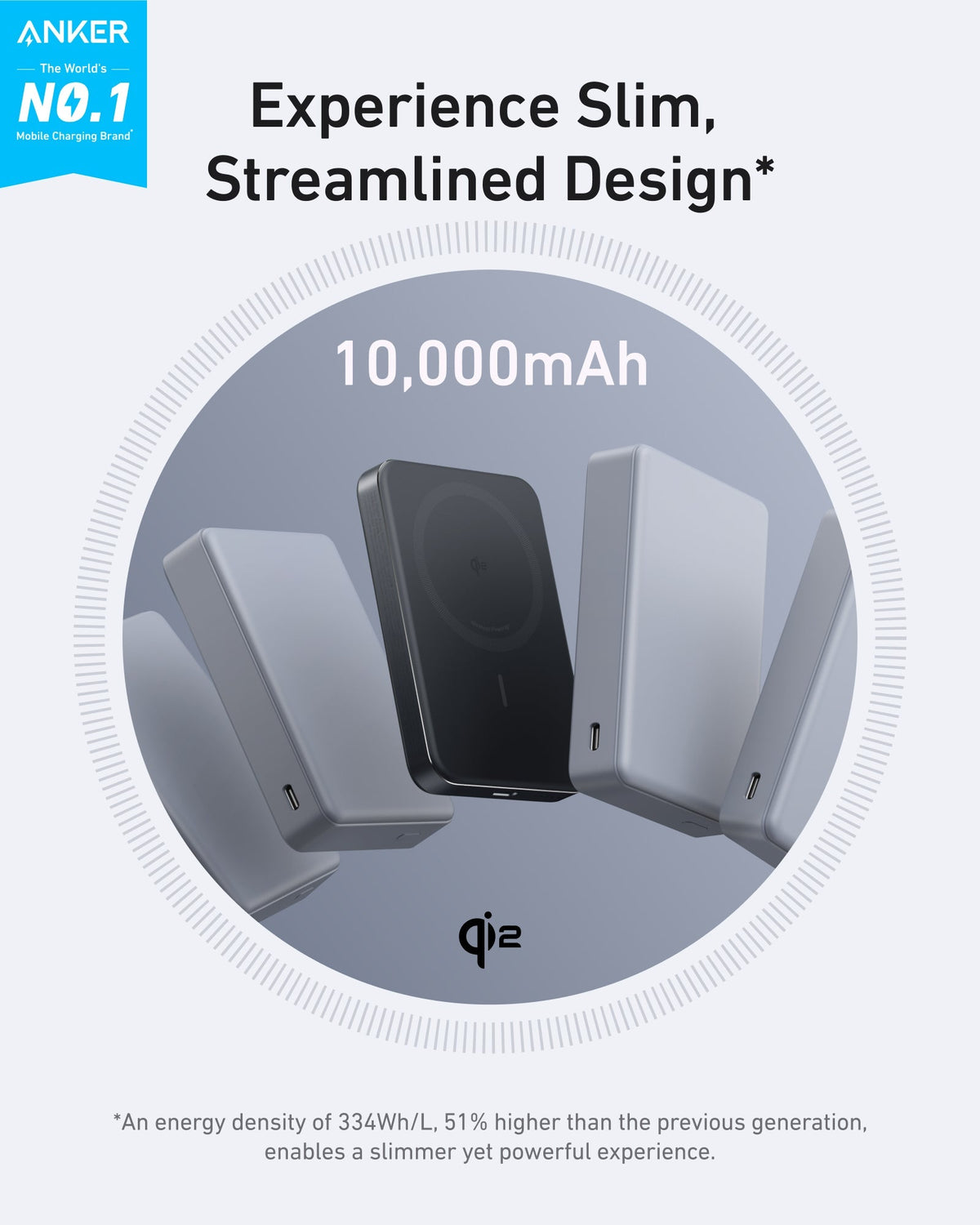 Anker MagGo Slim 10K Magnetic Power Bank, photo 2