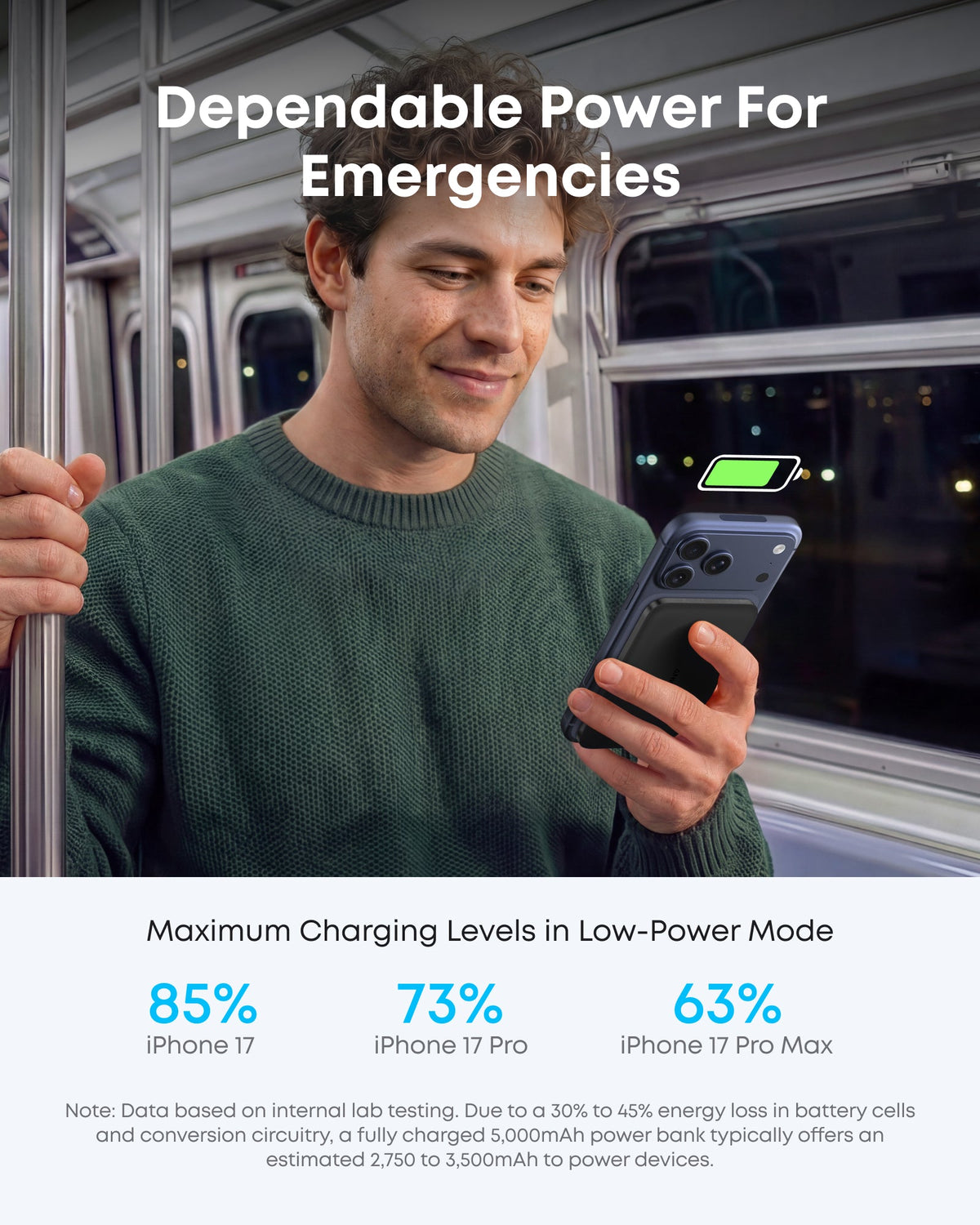 Anker Nano Slim 5K MagGo Magnetic Power Bank, photo 6