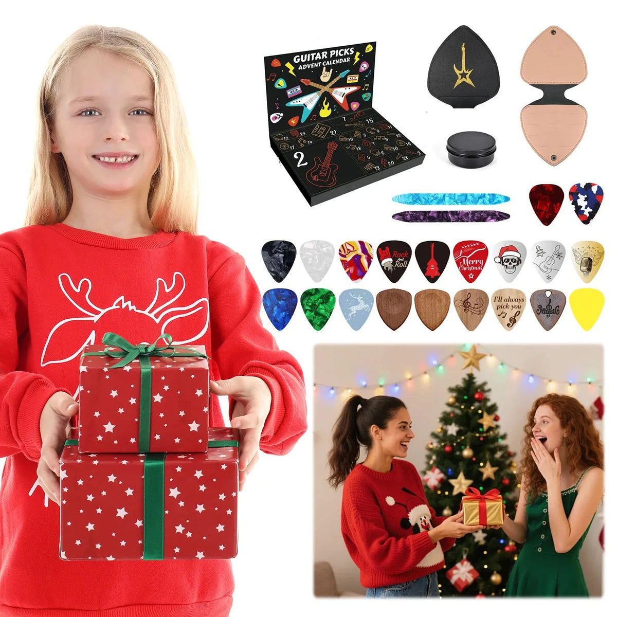 PickJoy™ 🎸🎁 — Guitar Pick Countdown Calendar
