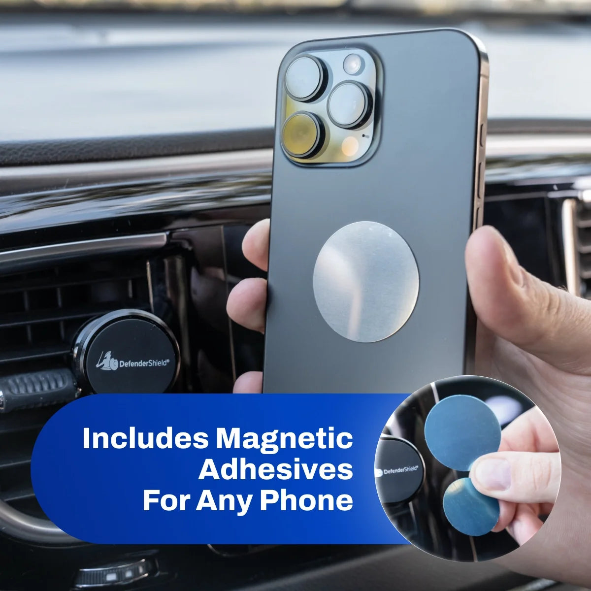 DefenderShield Magnetic Vent Mount with 360° Swivel, photo 4