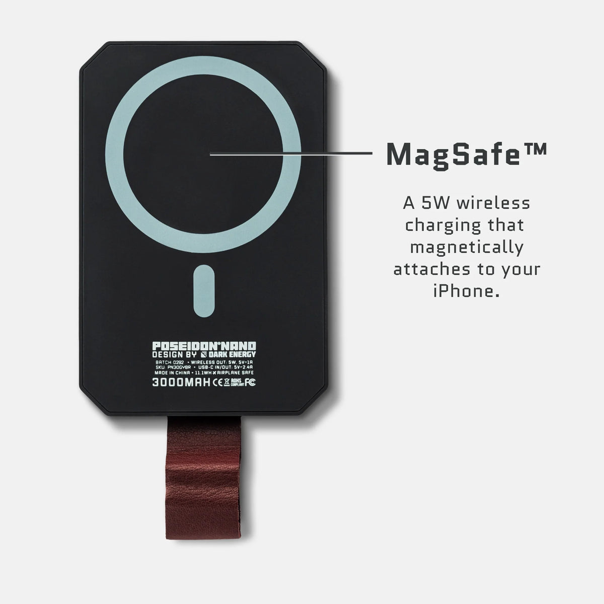Poseidon Nano Waterproof MagSafe Power Bank