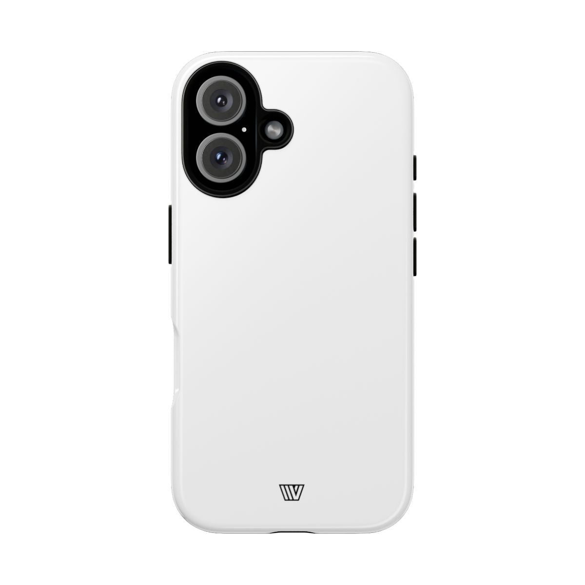 All-White Tough Phone Case