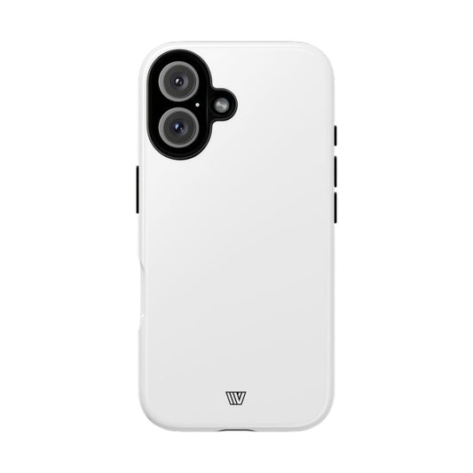 All-White Tough Phone Case