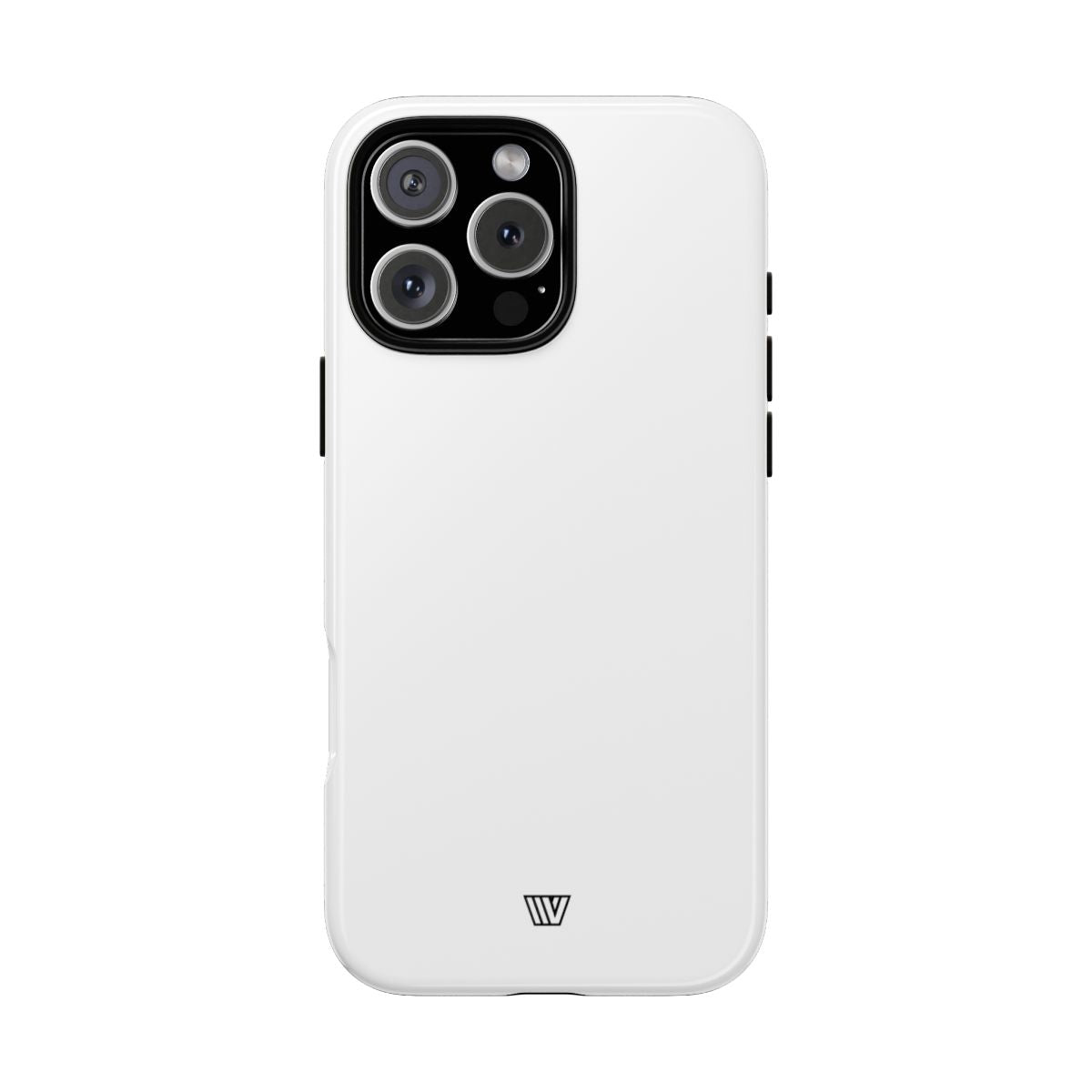 All-White Tough Phone Case