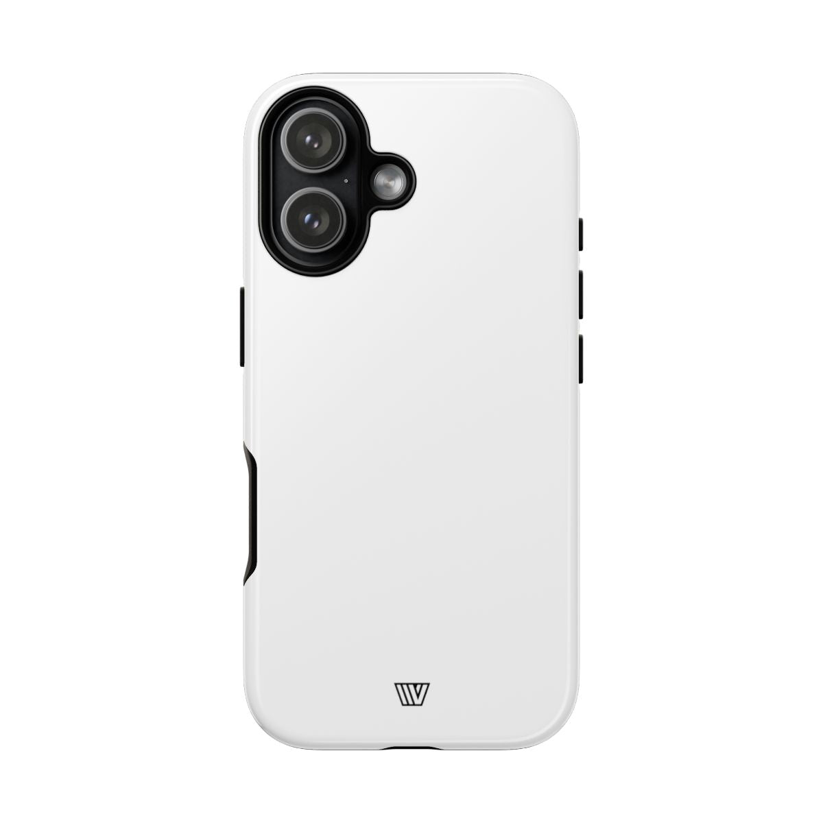 All-White Tough Phone Case