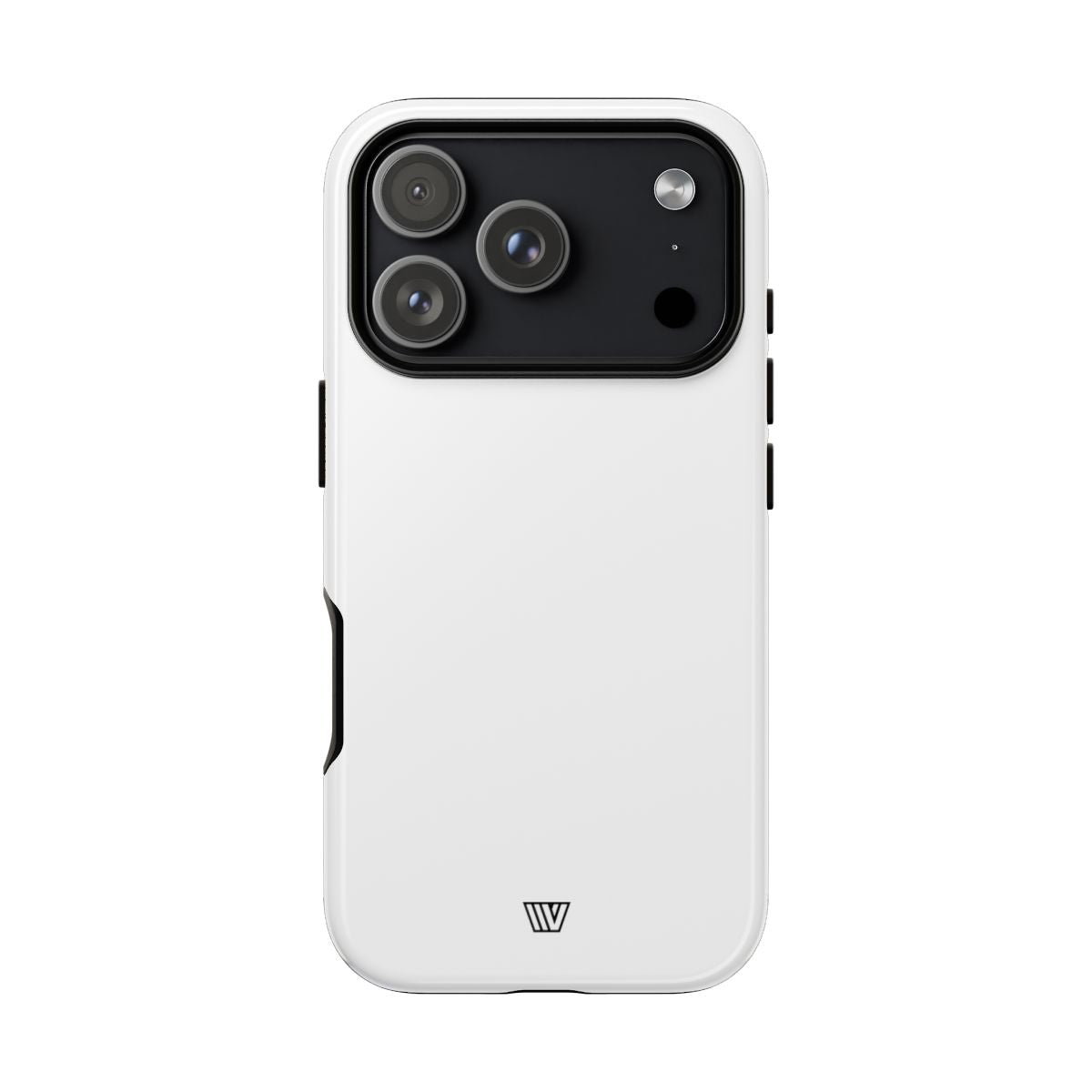 All-White Tough Phone Case