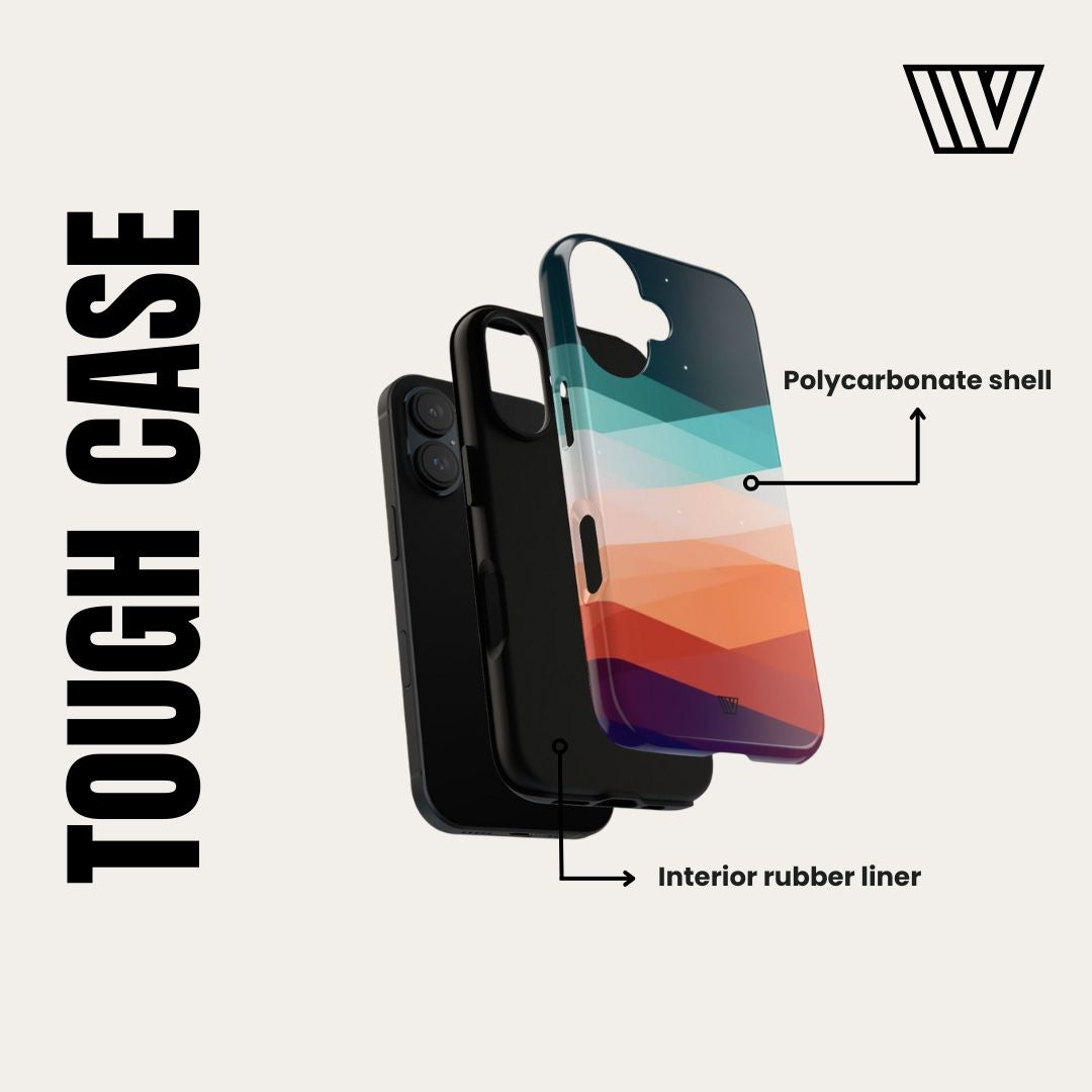 All-White Tough Phone Case