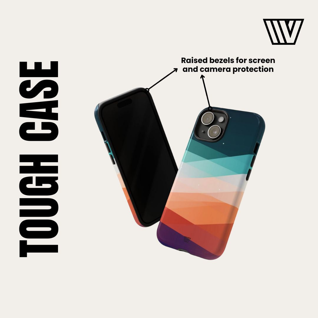 All-White Tough Phone Case